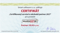 Certifikovaný partner Markeeta